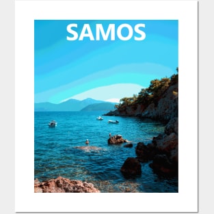 Samos Posters and Art